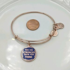 Alex and Ani Rose Gold You Stronger Than You Think